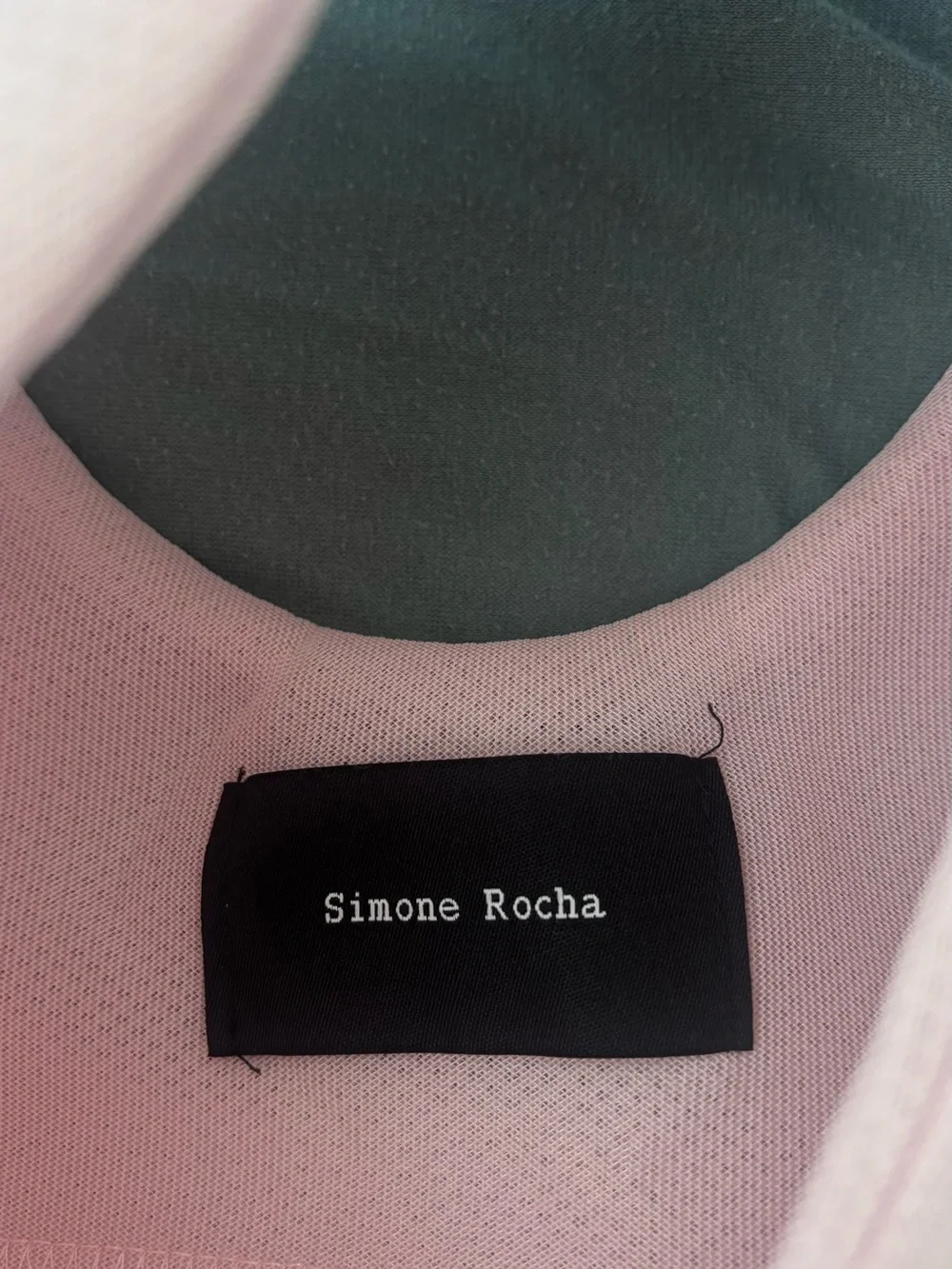 Simone Rocha Pink Mesh Hobo Bag Authentic Designer Shoulder Bag